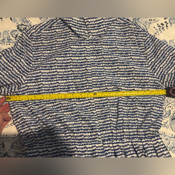 Tucker Blue/White Dress - Size XL - Picture 4 of 4